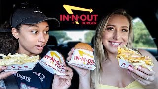 IN-N-OUT MUKBANG (Eating Show) 먹방 | Jessie Sims