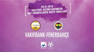 AXA Sigorta Kupa Voley - VakıfBank-Fenerbahçe