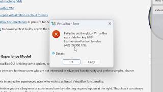 How to Fix VirtualBox Failed to Set the Global VirtualBox Extra Data Host Failure Error