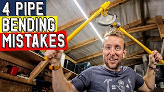 4 Pipe Bending Mistakes EVERYONE makes