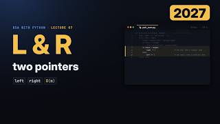 Two Pointers Technique in Python (2027): Reverse, Pair Sum, Palindromes, Duplicates