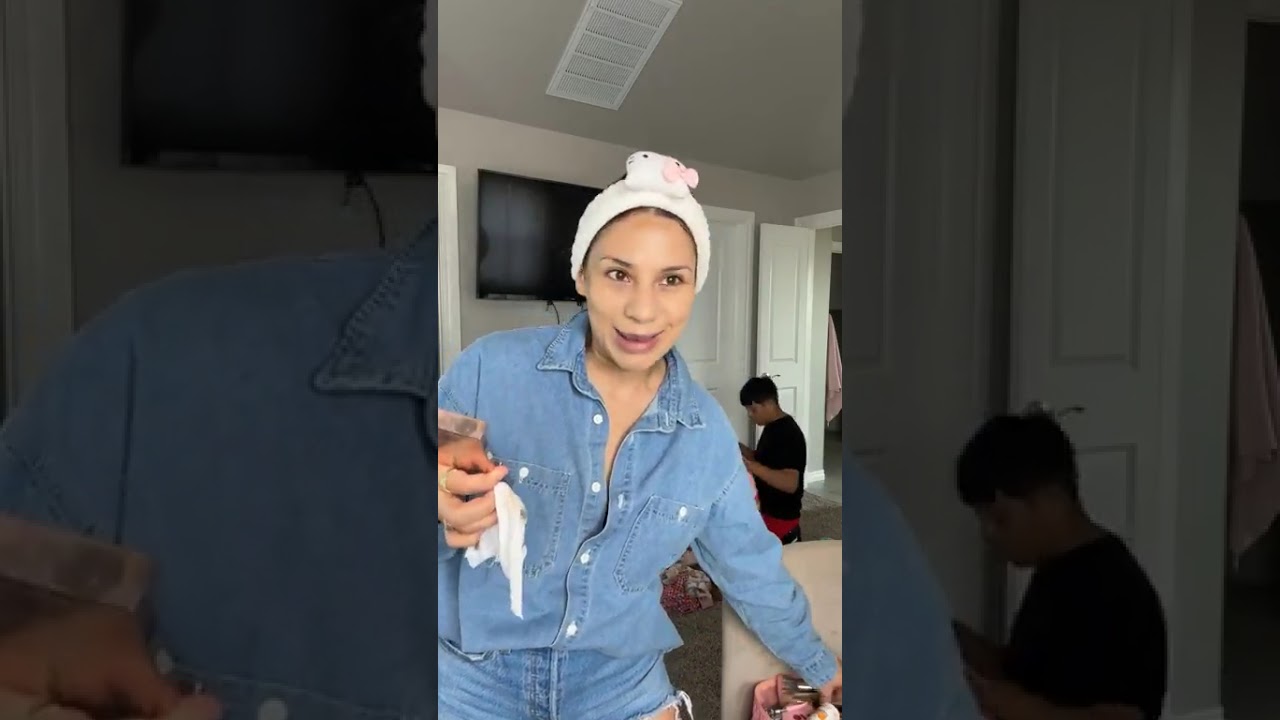 Getting ready because they're taking my little sister away today!! 🤭✨