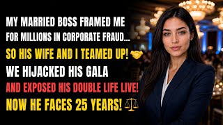 My Married Boss Tried To Frame Me For Embezzlement So I Exposed His Secret Double Life. [Full Story]