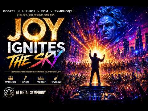 🔥 JOY IGNITES THE SKY | Beethoven’s Ode to Joy Reimagined as Gospel × Hip-Hop × EDM × Symphony