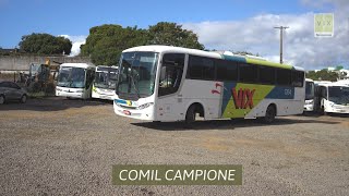 Conheça o ônibus rodoviário Comil Campione