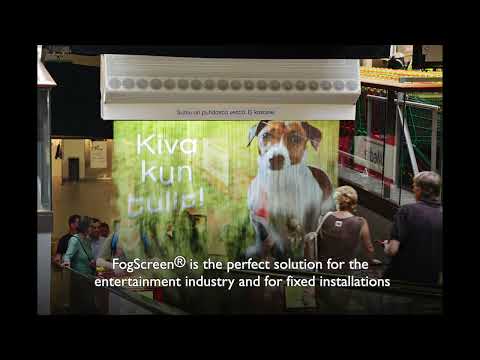 FogScreen eMotion Promo 2024