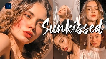 SUNKISSED | Lightroom Mobile Presets Tutorial FREE DNG | Mareng Vic