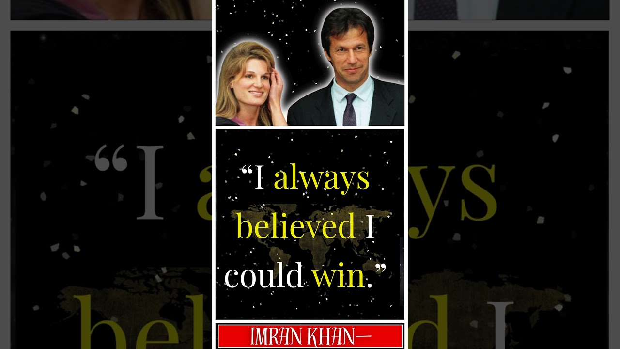 Imran Khan Quotes | Leadership, Faith & Motivation | Power of Belief and Courage
