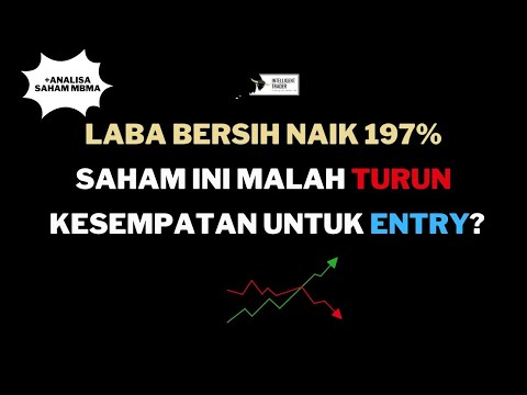 Laba Bersih Meroket 195%. Saham ini Malah Kembali Terkoreksi. Saatnya Kita Buy On Weakness?