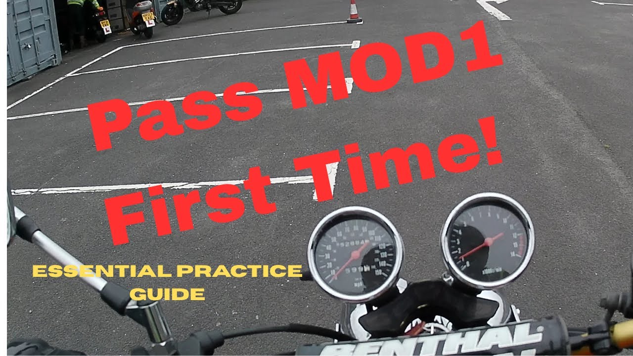 MOD 1 Motorcycle Test | Full Rider POV Training & Test Walkthrough