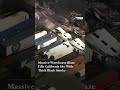 Massive Warehouse Blaze Fills California Sky With Thick Black Smoke | N18G