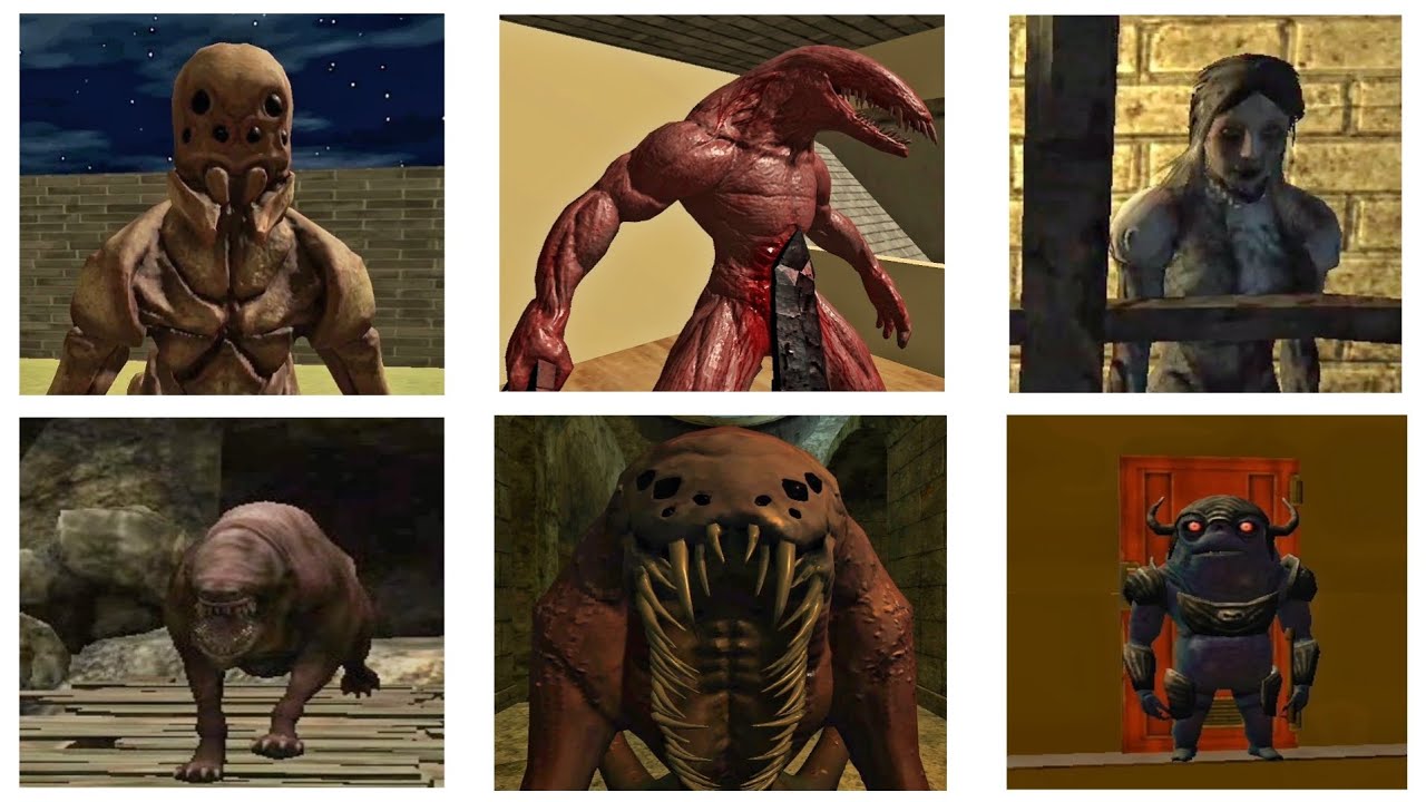 Evil Monsters 3 - Zone ALL BOSSES / Boss Fights & Ending