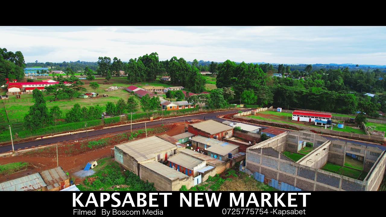 Kapsabet New Market Nandi county YouTube