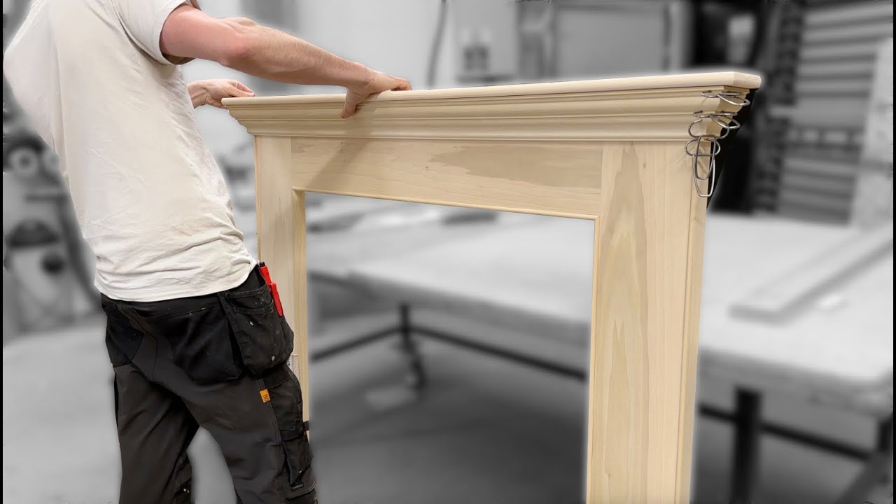 Simple Mantel Build - Pro Shop Woodworking