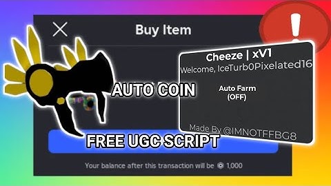 OBBY FOR UGC SCRIPT | PASTEBIN, AUTO COIN OP