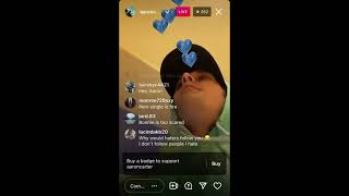 Aaron Carter Shows His Gun On Instagram Live – (November 7, 2021)
