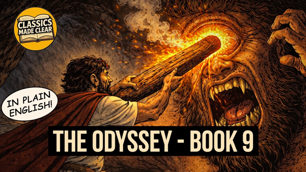 The Cyclops and the Fatal Boast – The Odyssey Book 9 (Plain English Audiobook)