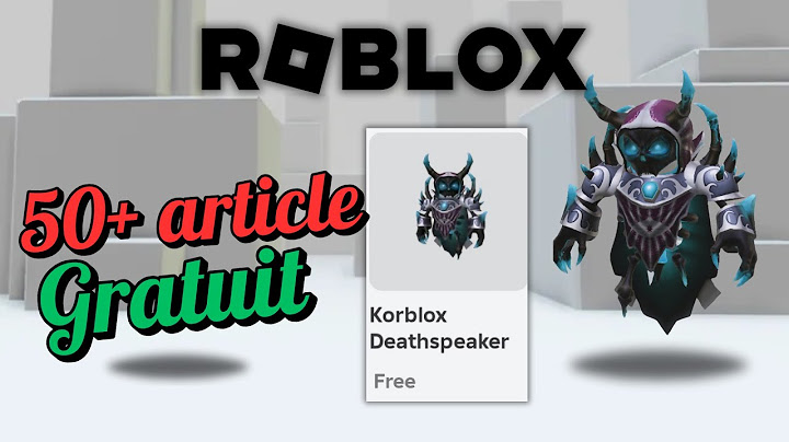 FAITES VITE ! OBTENEZ PLUS DE 50 OBJETS ROBLOX GRATUITS, PERSONNAGES ET SKIN  (NOUVEAUX ÉVÉNEMENTS)