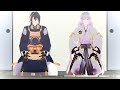 【MMD刀剣乱舞】宵々古今【鶴丸国永/三日月宗近】