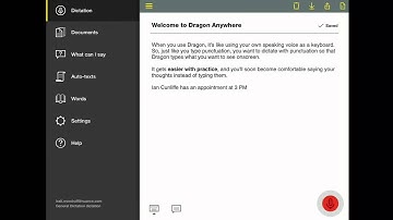 Dragon Anywhere - Professional-grade dictation on your mobile devices