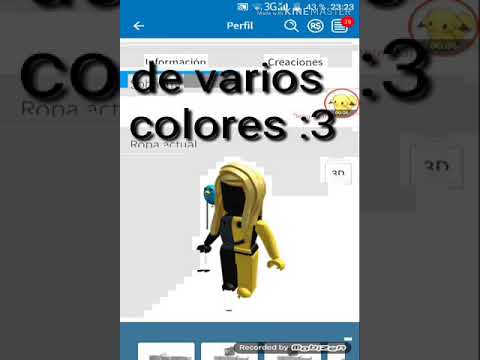 Como Hacer Tu Avatar De Roblox De Muchos Colores Y Como Hacer Tu Conjunto En Android - roblox caras personalizadas videos ytubetv