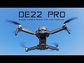 The DE22PRO Camera Drone has some nice features - Review