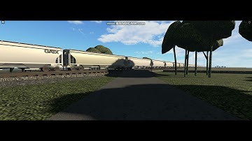 Old CSX Units Grain Train