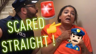 Scared straight ! From gangsta to sissy in 3 seconds