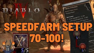 Diablo 4 Barbarian Guide: 'ENDGAME' THORNY DUST DEVILS🌪️🌪️🌪️Season 4 fast leveling & Bossing Build!