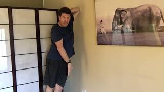 Lateral Line Wall Stretch