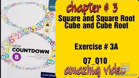 oxford new countdown book 8 third edition || chapter 3 || Exercise 3A ||  Q7_Q10 solved