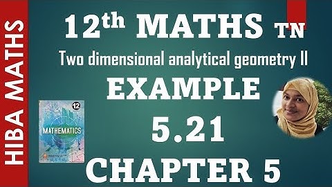 12th maths chapter 5 example 5.21 tn syllabus hiba maths