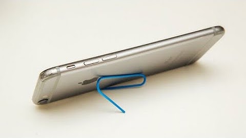 How to make a paper clip smartphone/ iPod touch / iPhone stand