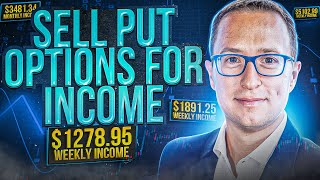 How to Sell Put Options For Weekly or Monthly Income  EASY Beginners Guide