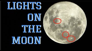 LIGHTS ON THE MOON! CAUGHT ON TAPE!