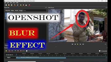 How To Blur Moving Object In Openshot ! Learn Openshot Video Editor Tutorial
