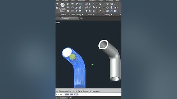 Shell Command in AutoCAD 3D || Pipe in AutoCAD 3D #autocad