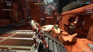 Warframe Tenno fighting / punching, using zip lines *bug*