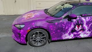 DragonBall Z - Vegeta Ultra Ego Full custom wrap