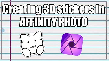 Creating 3D Digital Stickers in Affinity Photo