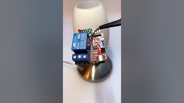 How to Build Lamp Clapping Automation at Home #arduino #diy #electrician #engineering #lamp #clap