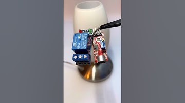 How to Build Lamp Clapping Automation at Home #arduino #diy #electrician #engineering #lamp #clap