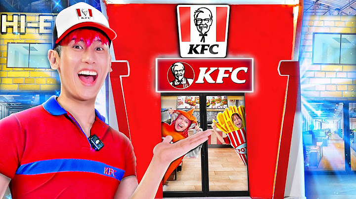 ผมเปิดร้าน KFC ไม่ลับ!! ให้เพื่อนๆกลางสตูHI-END!!