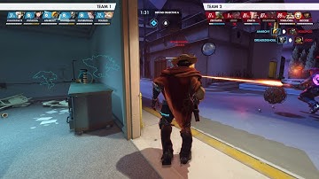Overwatch - Mccree/Cassidy Bot in a Nutshell... (Replay Moment - Hard Bots)