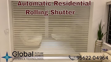 Automatic Premium Residential Rolling Shutter in Kerala | Shutter Automation| 📞9562204964