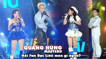 Quang Hùng MasterD, Đạt Long Vinh, Chi Xê, Mochii biểu diễn cực choáy tại Bạc Liêu