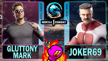 MK1 Gluttony Mark (JOHNNY CAGE) VS Joker69 (OMNI-MAN)🥊Mortal Kombat 1🥊4K 60ᶠᵖˢ
