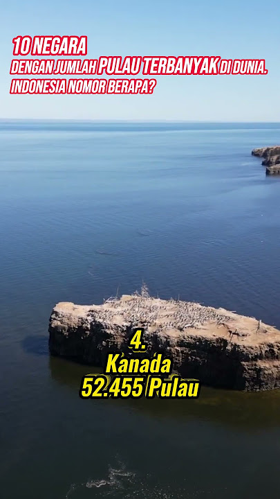 10 Negara dengan Jumlah Pulau Terbanyak di Dunia. Indonesia nomor berapa? #shorts #faktaunik #pulau
