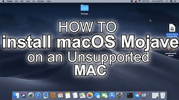 INSTALLING MACOS MOJAVE ON UNSUPPORTED MAC [EASY TO TO FOLLOW]