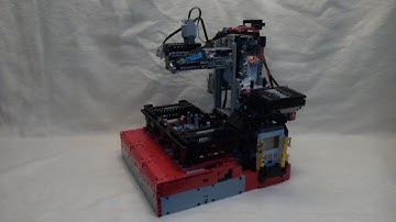 LEGO Technic | Mindstorms NXT | CNC Table Milling Machine #1